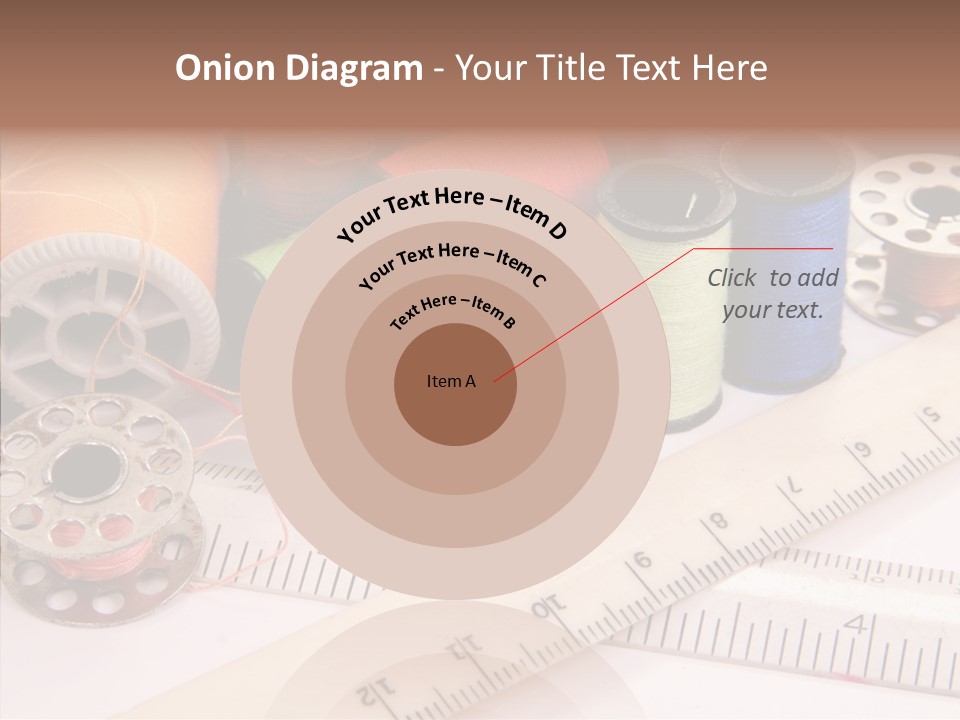 Eyelet Clothing Prepared PowerPoint Template