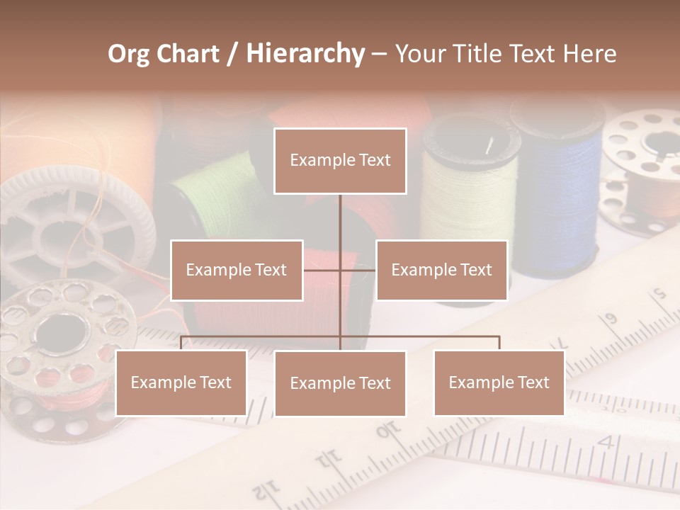 Eyelet Clothing Prepared PowerPoint Template