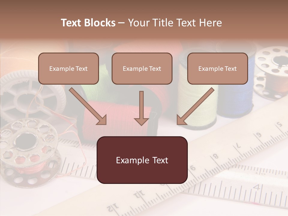 Eyelet Clothing Prepared PowerPoint Template