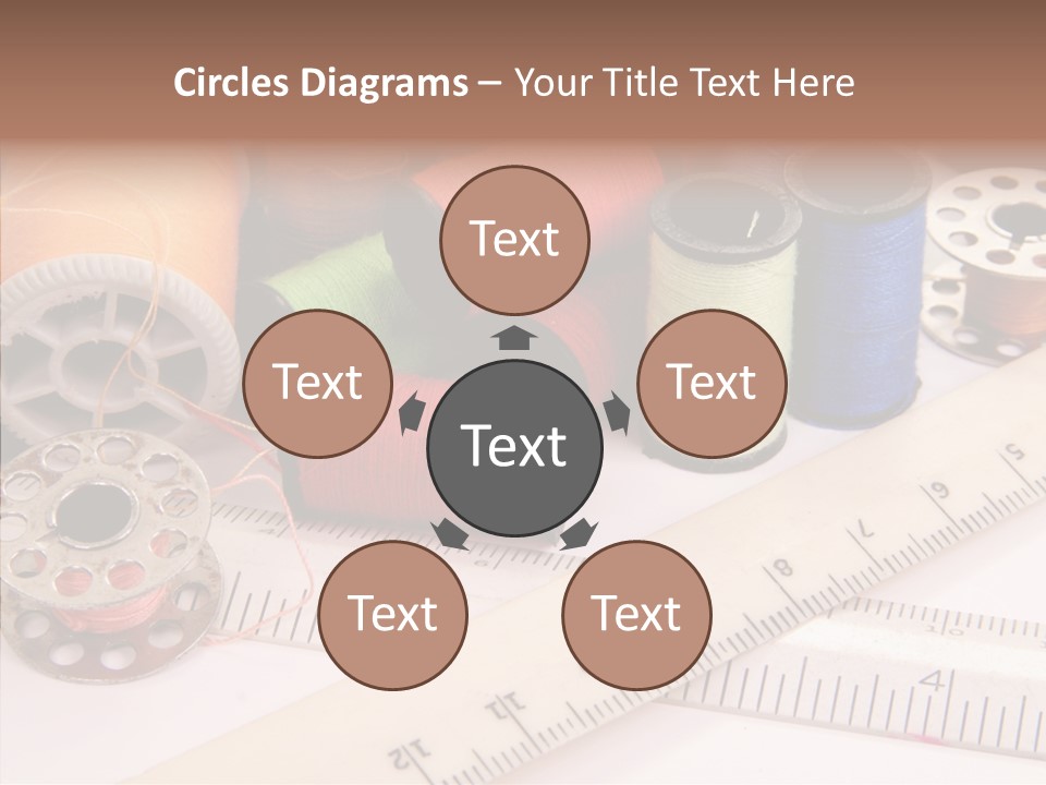 Eyelet Clothing Prepared PowerPoint Template