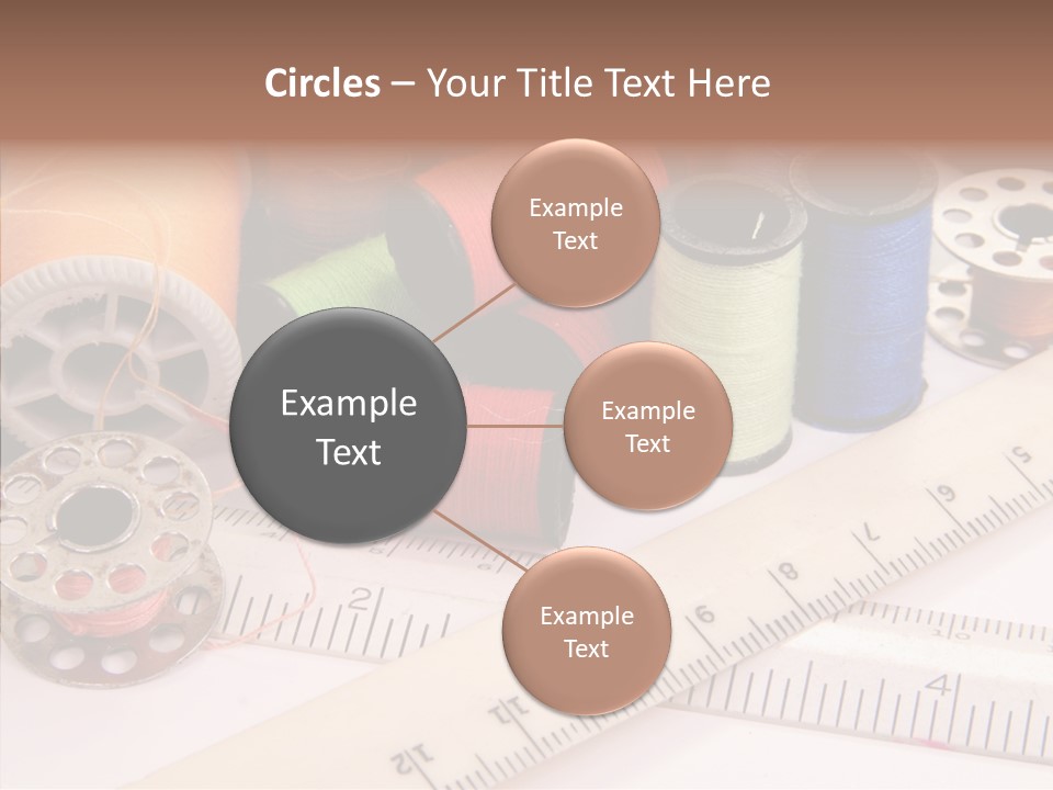 Eyelet Clothing Prepared PowerPoint Template