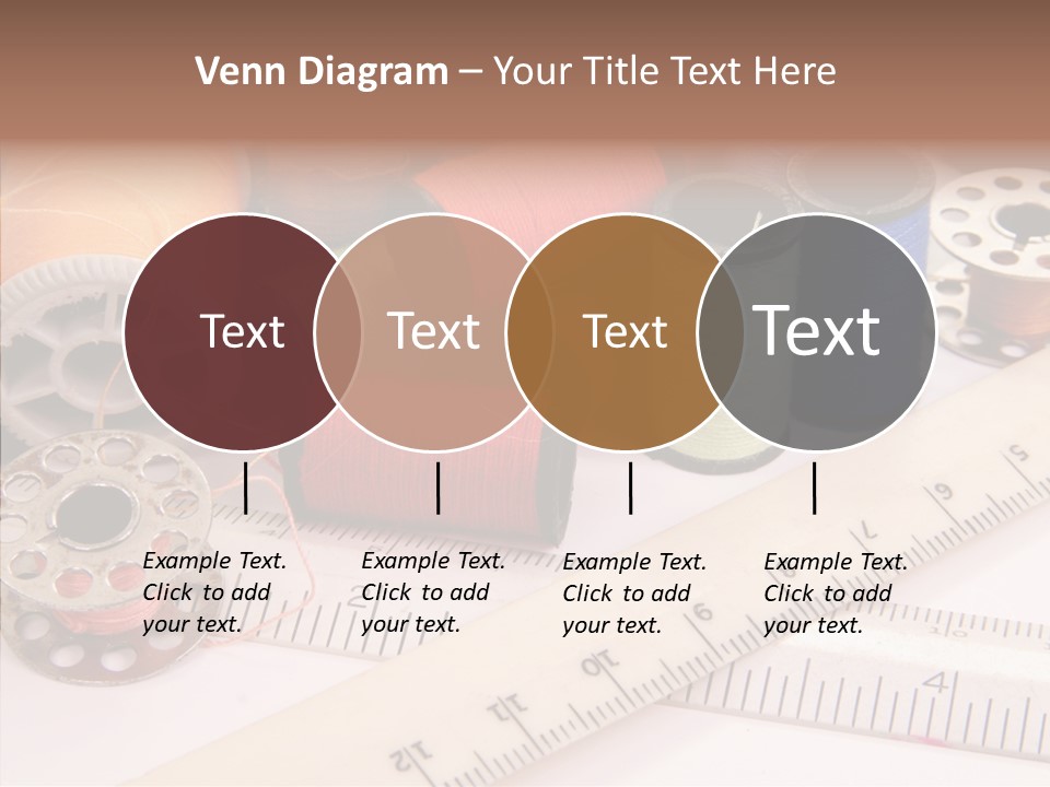 Eyelet Clothing Prepared PowerPoint Template