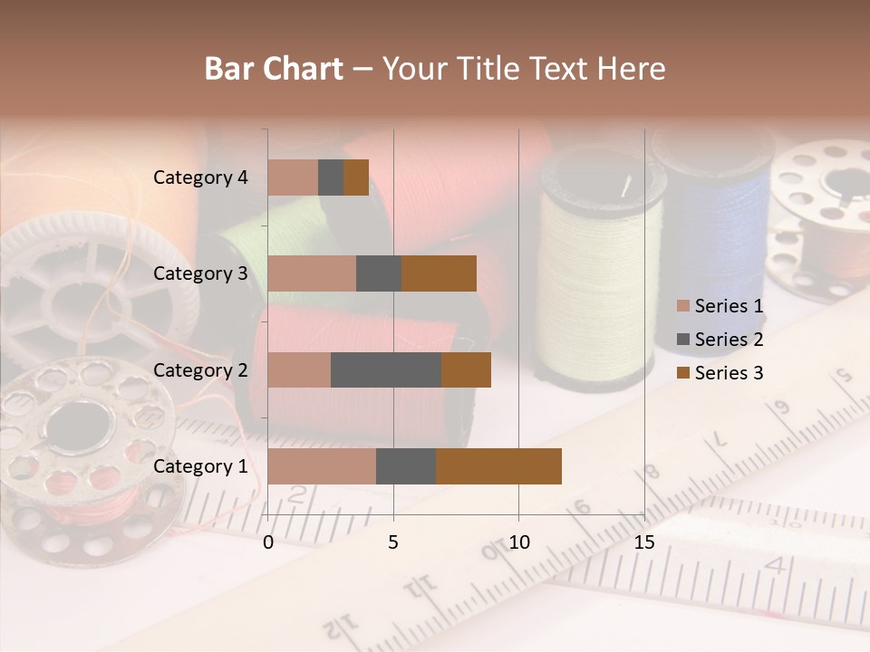 Eyelet Clothing Prepared PowerPoint Template