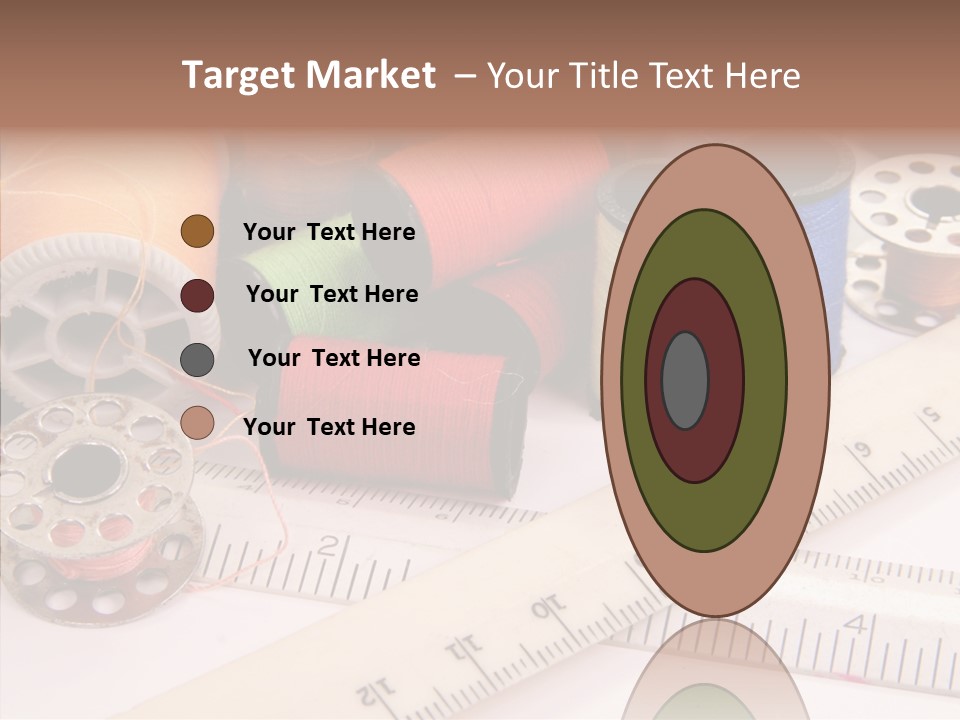 Eyelet Clothing Prepared PowerPoint Template