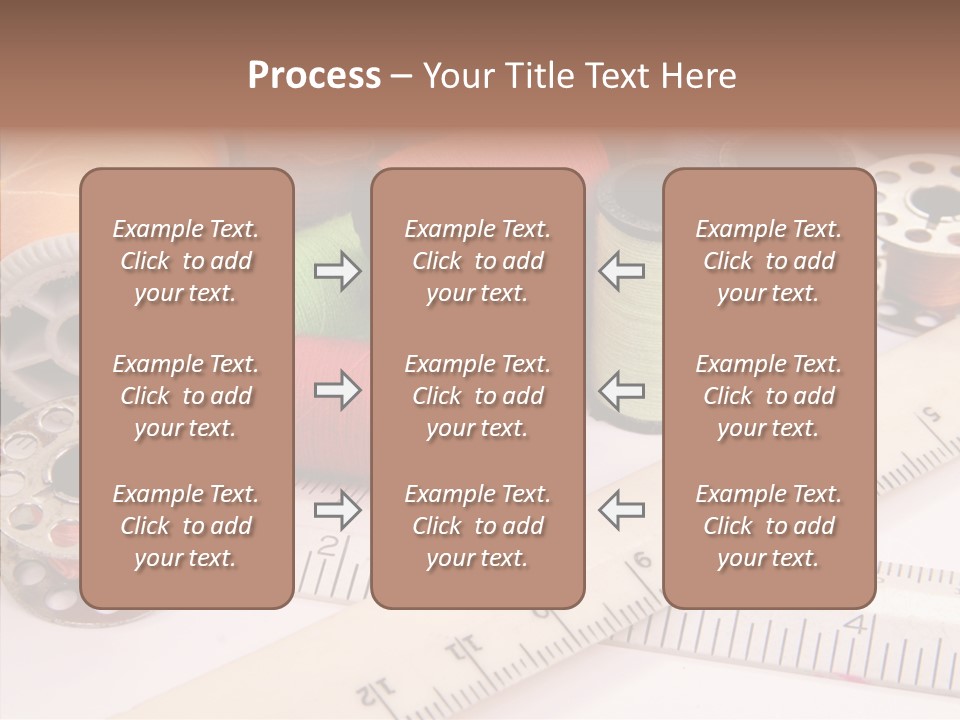Eyelet Clothing Prepared PowerPoint Template