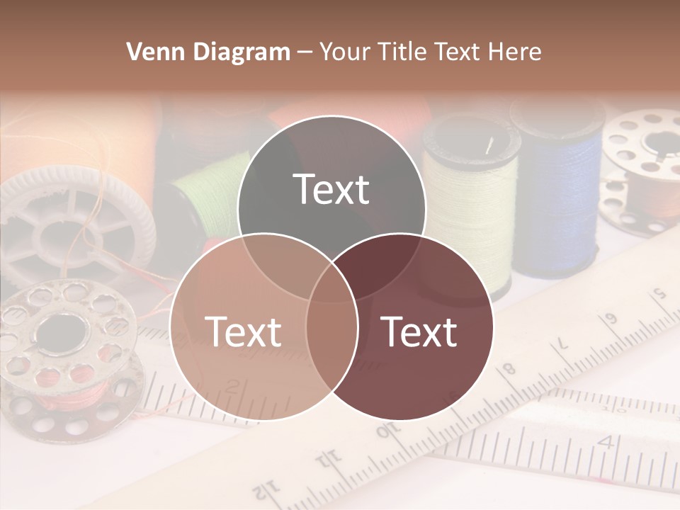 Eyelet Clothing Prepared PowerPoint Template