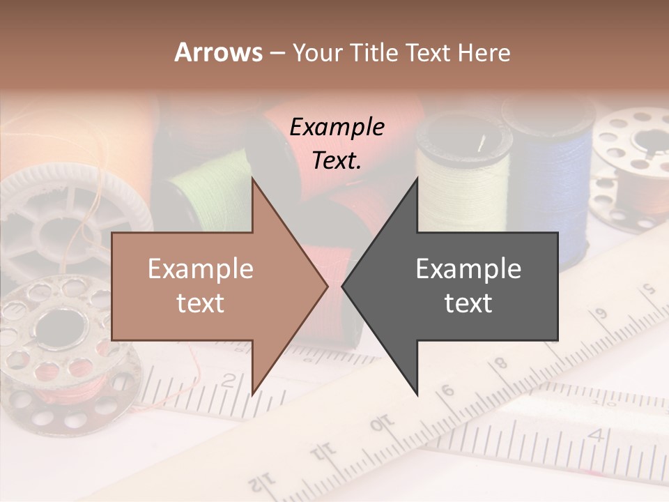 Eyelet Clothing Prepared PowerPoint Template