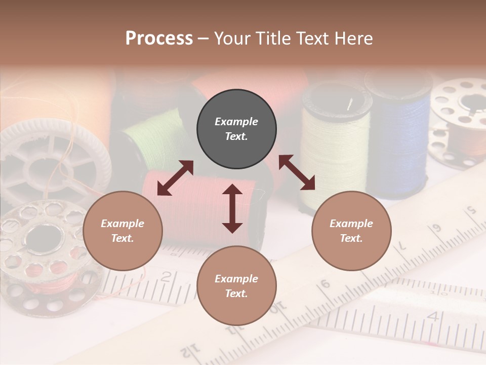 Eyelet Clothing Prepared PowerPoint Template