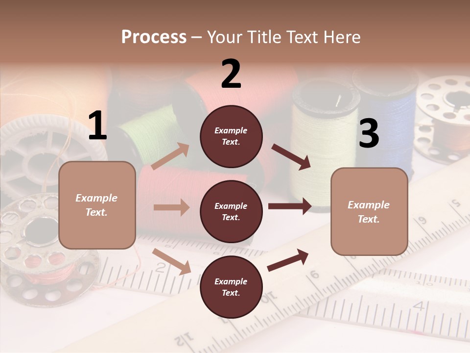 Eyelet Clothing Prepared PowerPoint Template