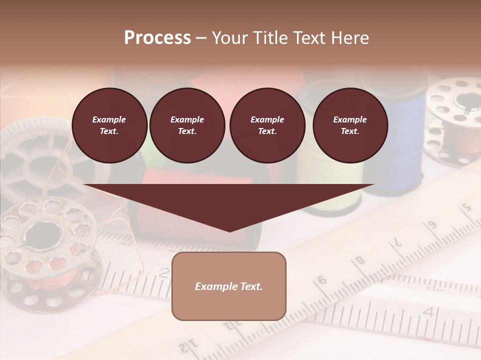 Eyelet Clothing Prepared PowerPoint Template