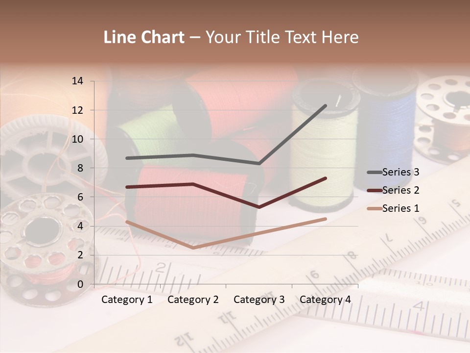 Eyelet Clothing Prepared PowerPoint Template