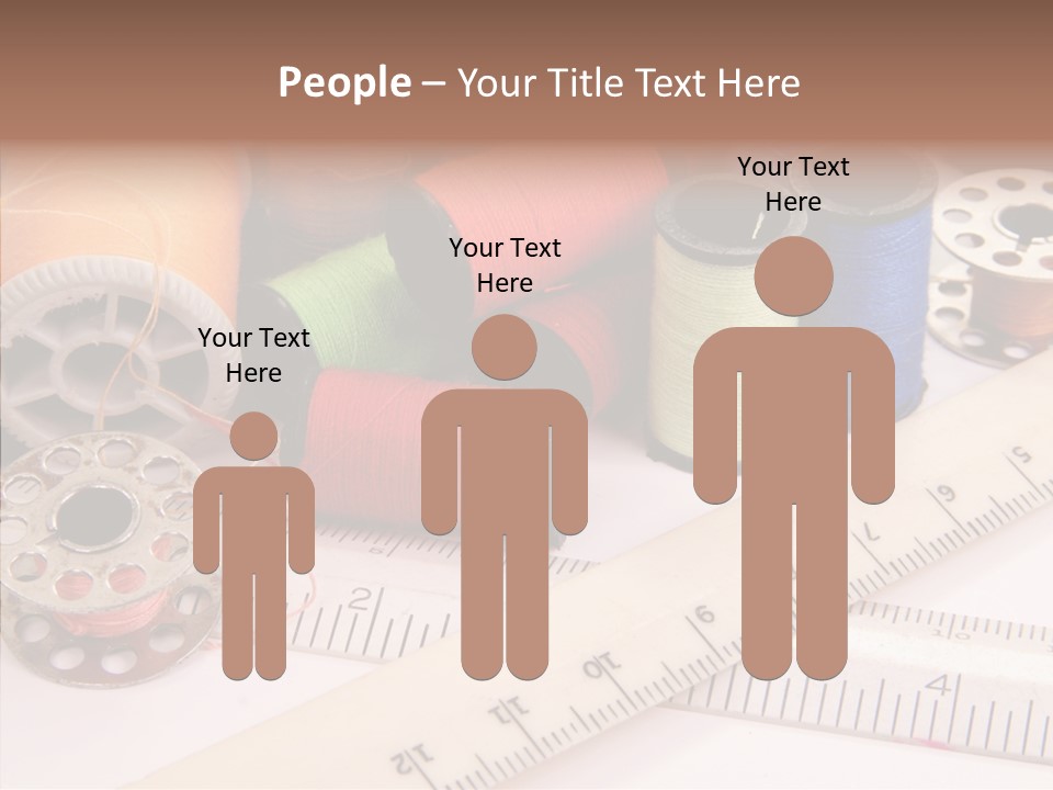 Eyelet Clothing Prepared PowerPoint Template