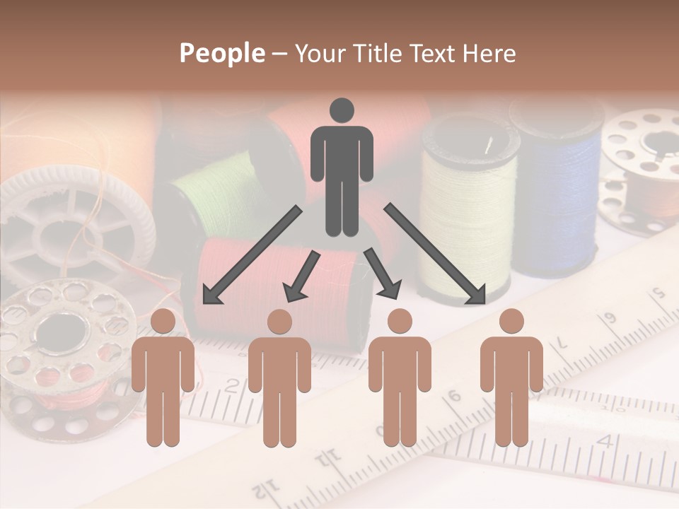 Eyelet Clothing Prepared PowerPoint Template