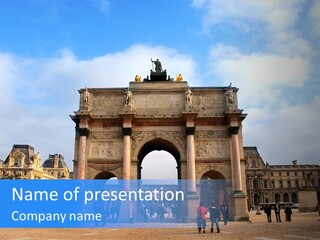 Traveler Tourist Tourism PowerPoint Template