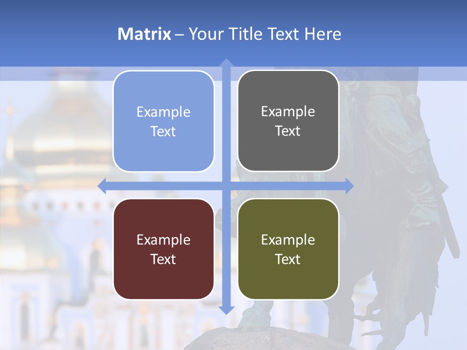 Ukrainian Bronze Bogdan PowerPoint Template