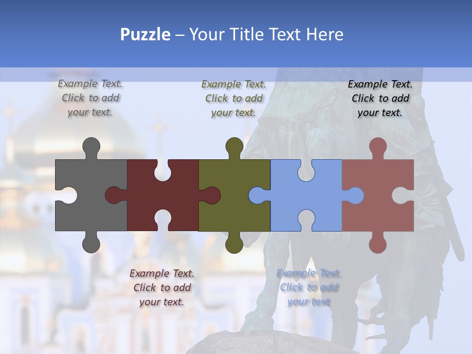 Ukrainian Bronze Bogdan PowerPoint Template