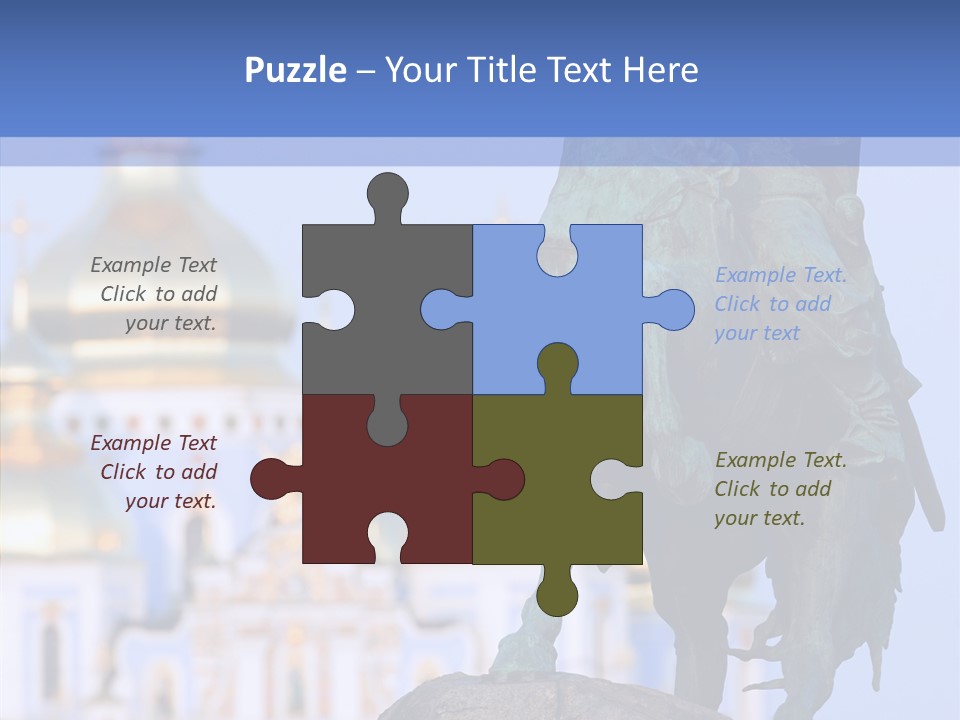 Ukrainian Bronze Bogdan PowerPoint Template