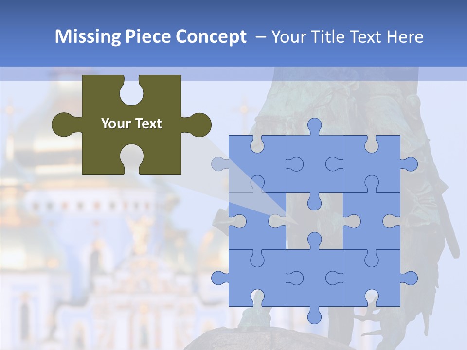 Ukrainian Bronze Bogdan PowerPoint Template