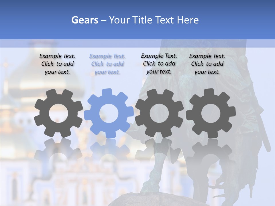 Ukrainian Bronze Bogdan PowerPoint Template