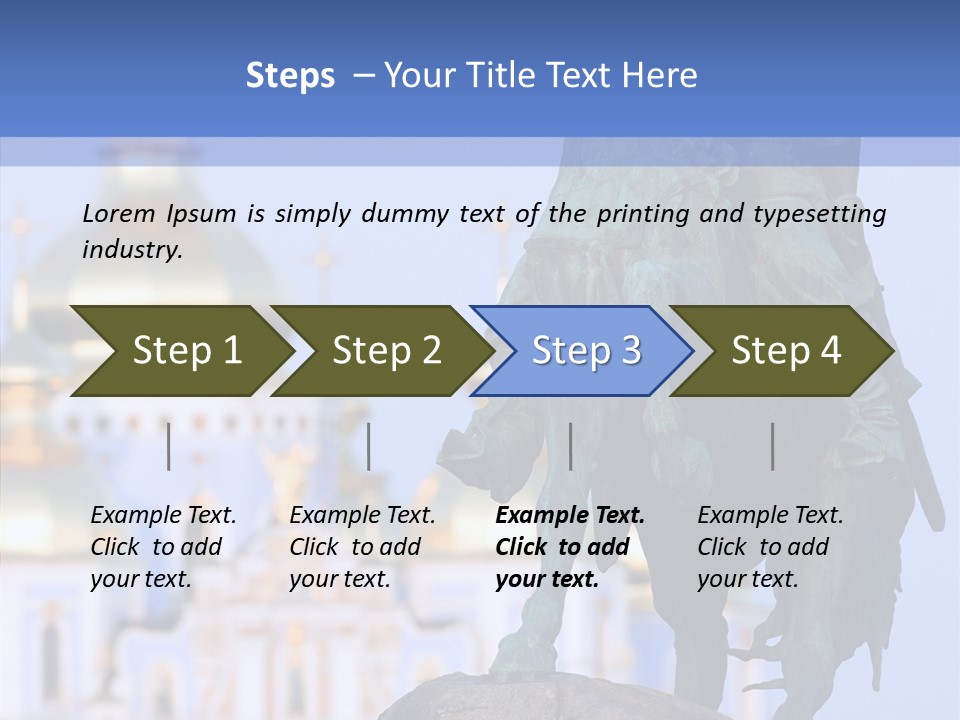 Ukrainian Bronze Bogdan PowerPoint Template