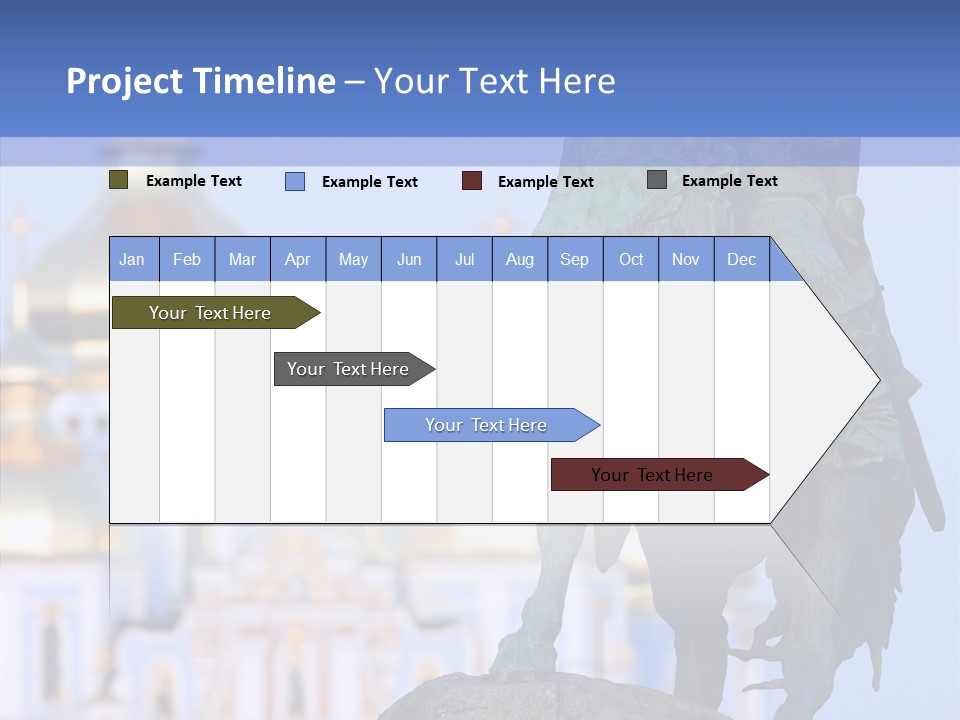 Ukrainian Bronze Bogdan PowerPoint Template