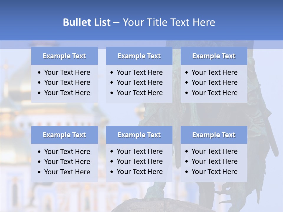 Ukrainian Bronze Bogdan PowerPoint Template