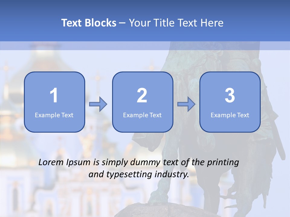 Ukrainian Bronze Bogdan PowerPoint Template