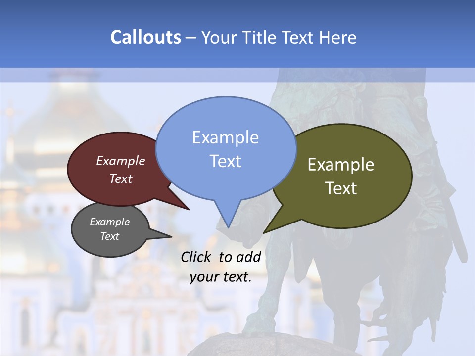 Ukrainian Bronze Bogdan PowerPoint Template