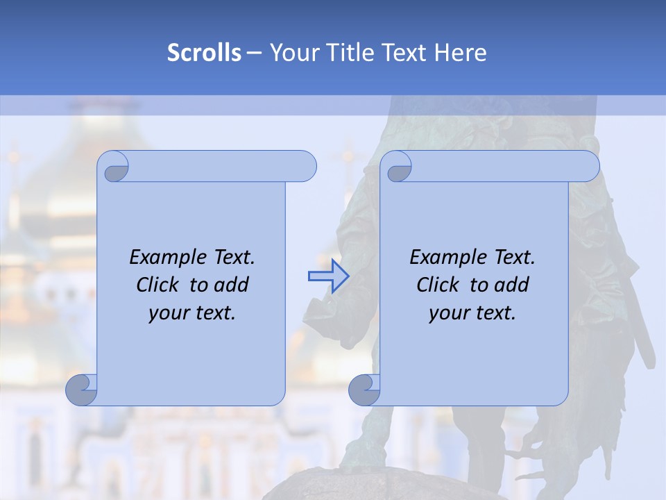 Ukrainian Bronze Bogdan PowerPoint Template
