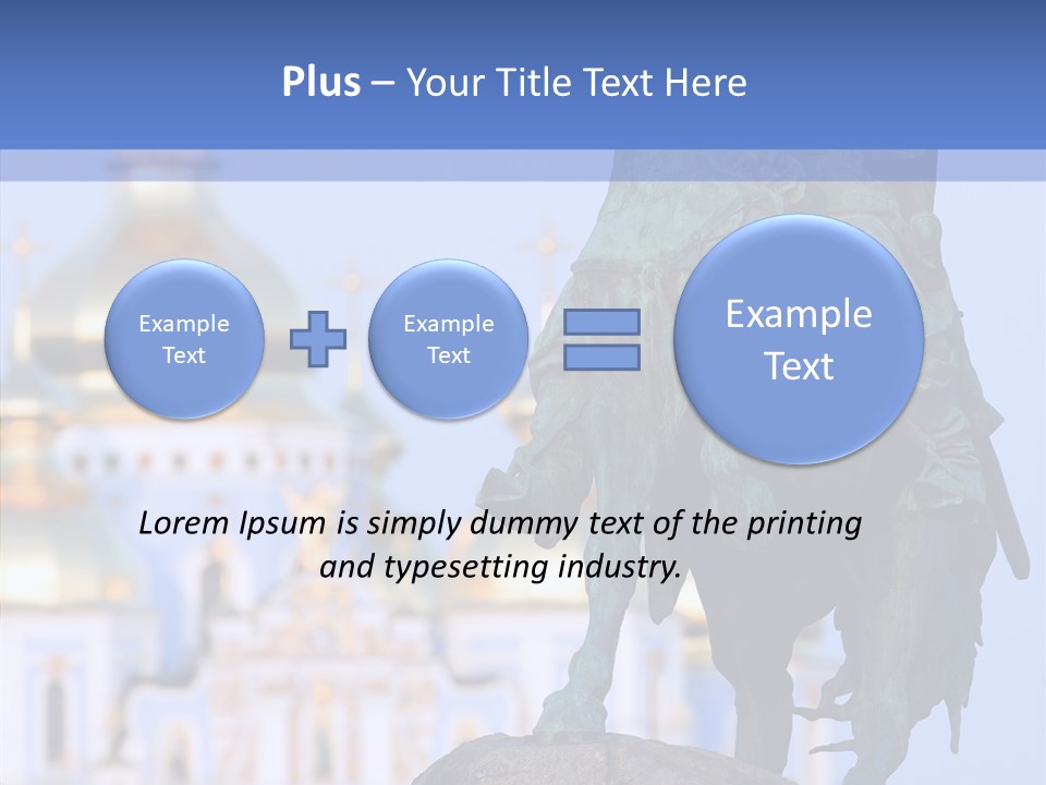 Ukrainian Bronze Bogdan PowerPoint Template