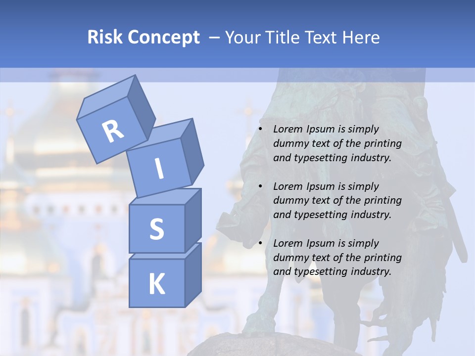 Ukrainian Bronze Bogdan PowerPoint Template