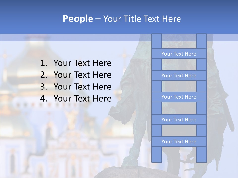 Ukrainian Bronze Bogdan PowerPoint Template