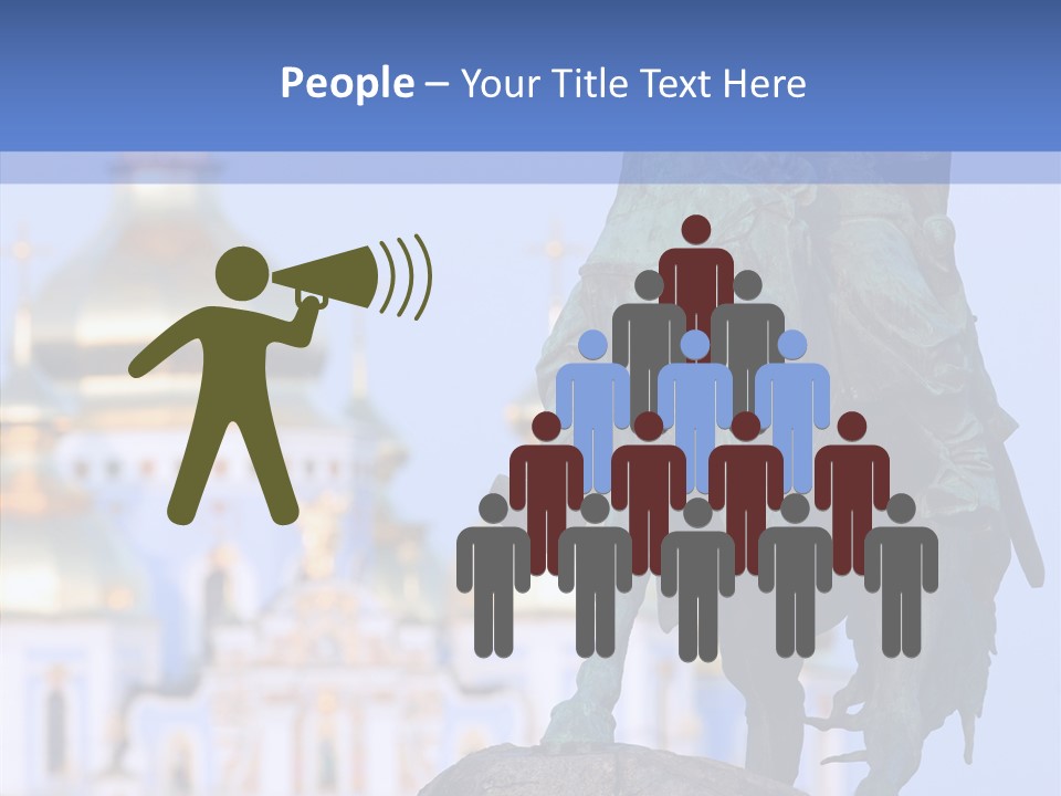 Ukrainian Bronze Bogdan PowerPoint Template