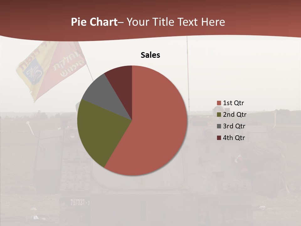 Vehicle Weapon Bradley PowerPoint Template