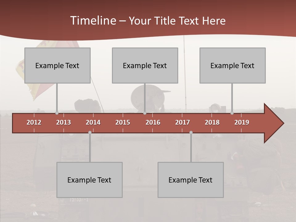 Vehicle Weapon Bradley PowerPoint Template