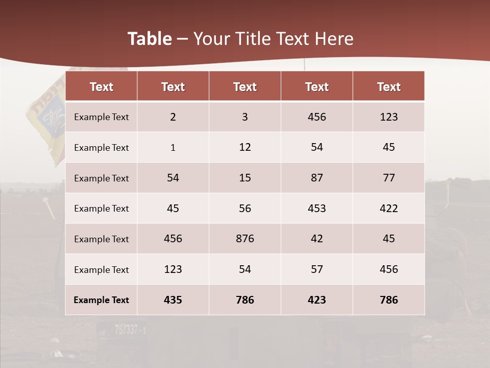 Vehicle Weapon Bradley PowerPoint Template