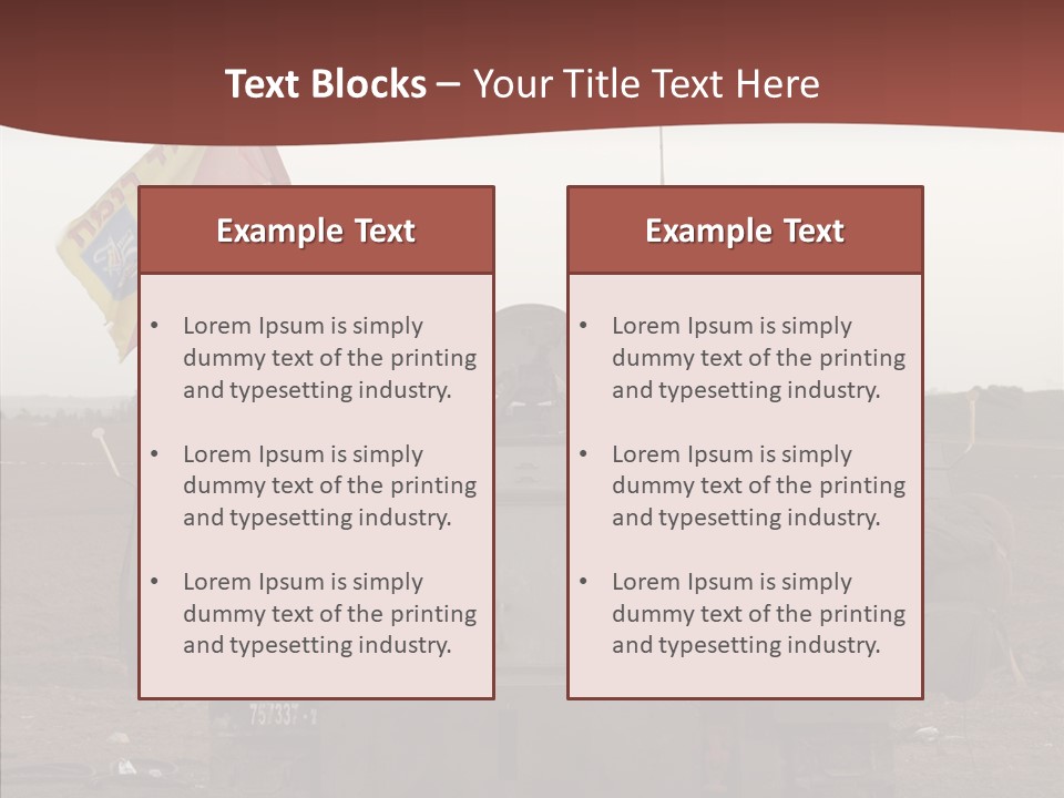 Vehicle Weapon Bradley PowerPoint Template