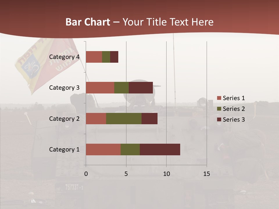 Vehicle Weapon Bradley PowerPoint Template