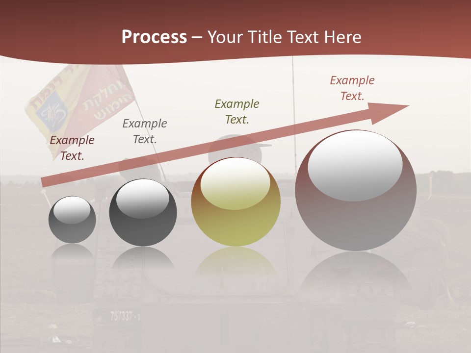 Vehicle Weapon Bradley PowerPoint Template