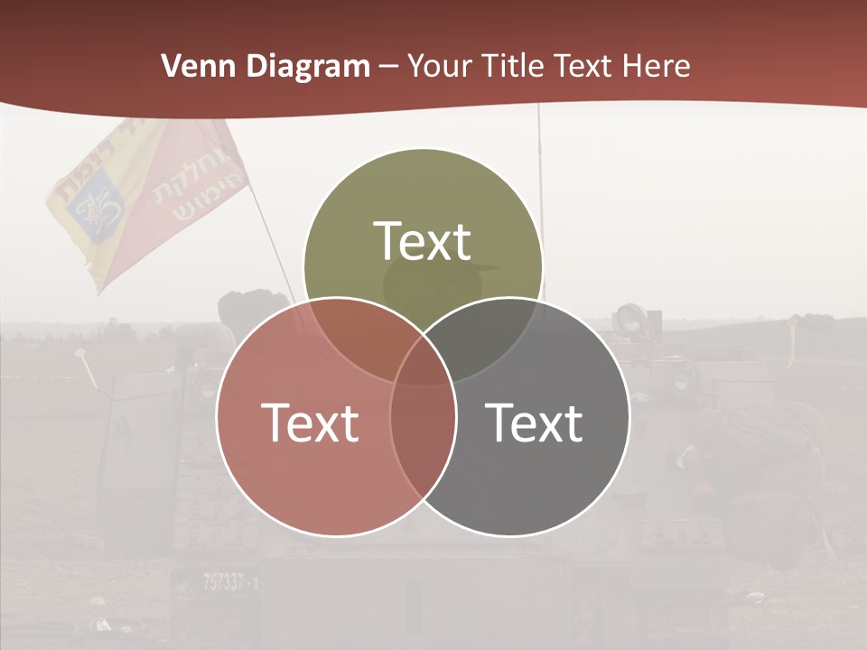 Vehicle Weapon Bradley PowerPoint Template