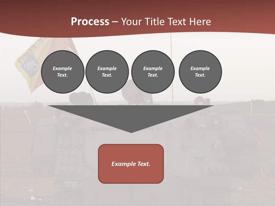 Vehicle Weapon Bradley PowerPoint Template