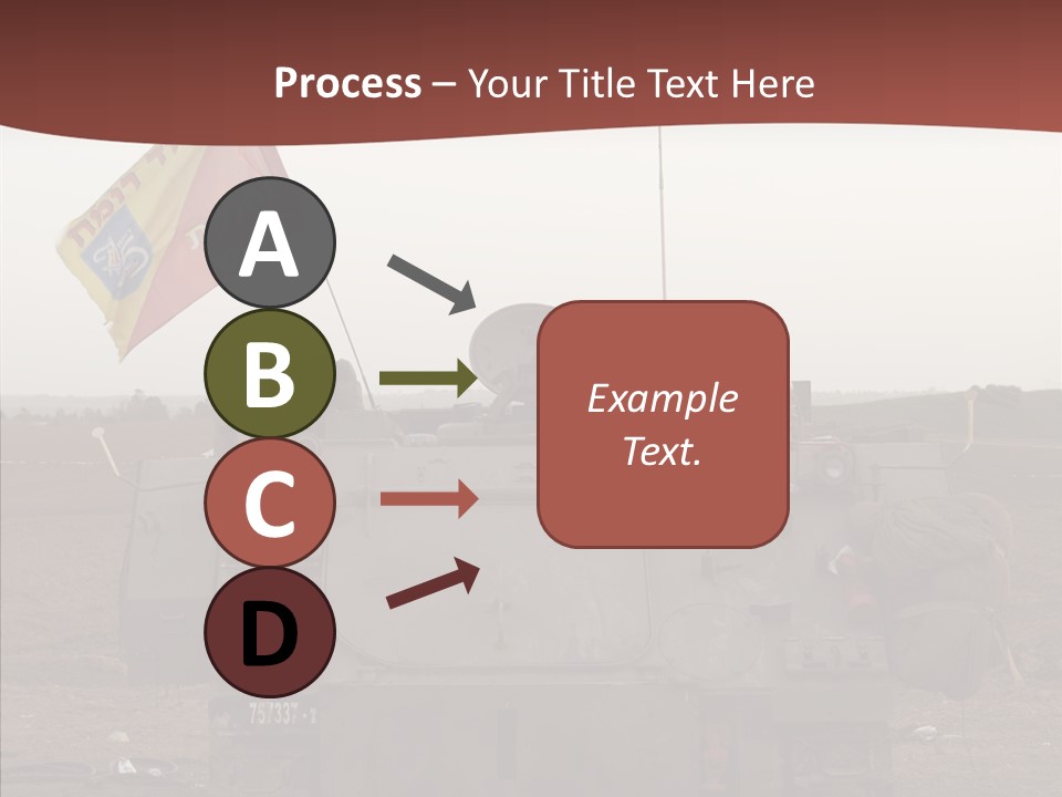 Vehicle Weapon Bradley PowerPoint Template