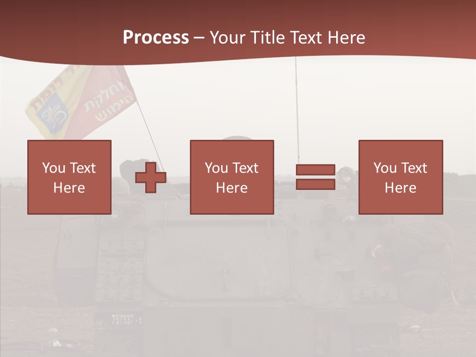 Vehicle Weapon Bradley PowerPoint Template
