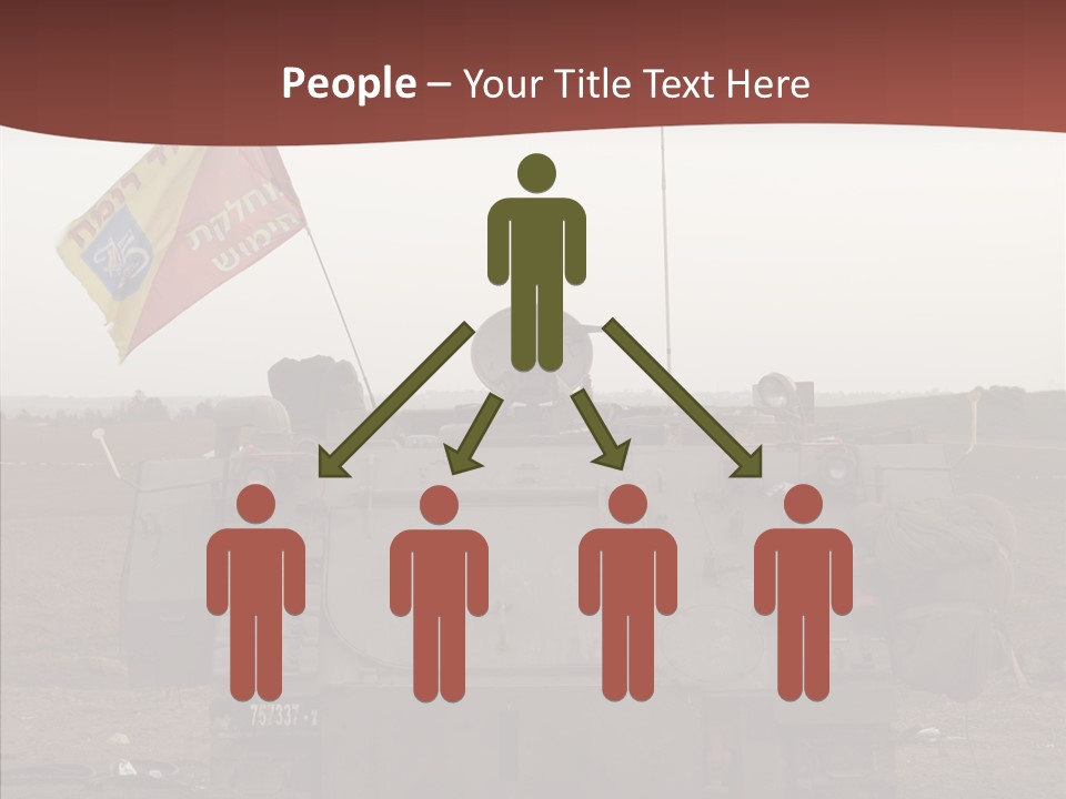 Vehicle Weapon Bradley PowerPoint Template