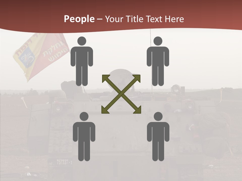 Vehicle Weapon Bradley PowerPoint Template