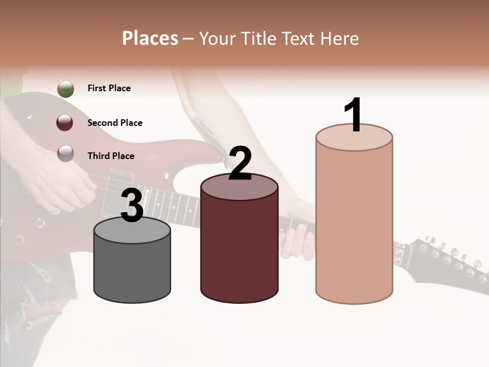 Electric Jazz Star PowerPoint Template