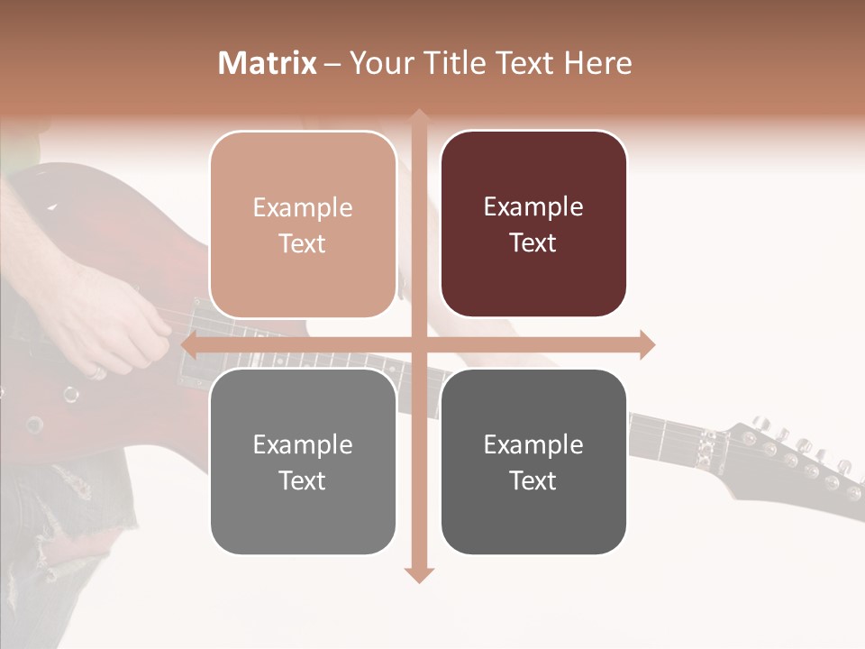 Electric Jazz Star PowerPoint Template