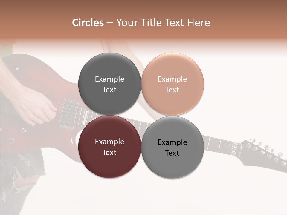 Electric Jazz Star PowerPoint Template