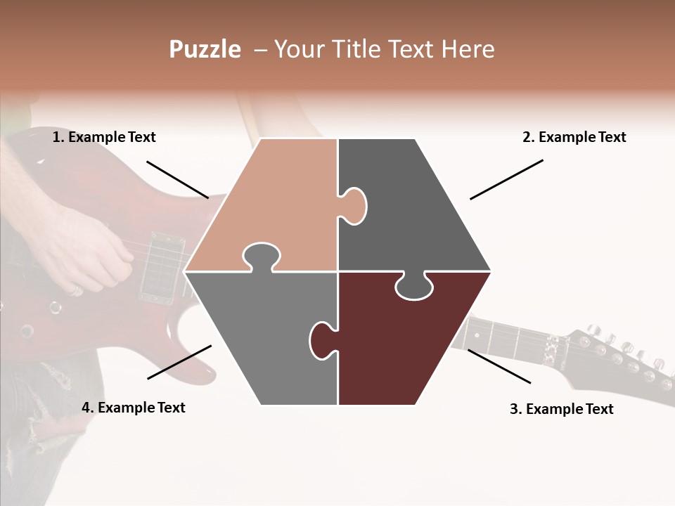 Electric Jazz Star PowerPoint Template