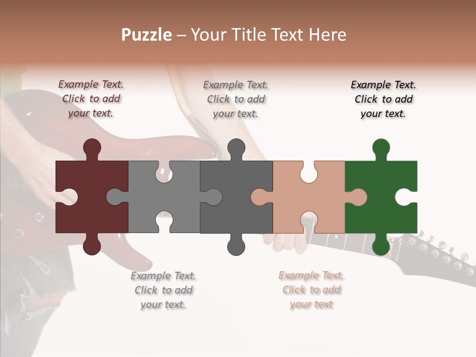 Electric Jazz Star PowerPoint Template